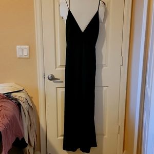 Monique Lhuillier Black Bridesmaid Dress
